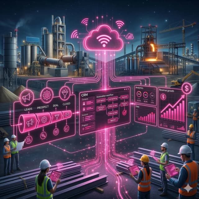 Rethinking Sales Operations in the Building Materials Industry: From Field Complexity to Sales Force Automation